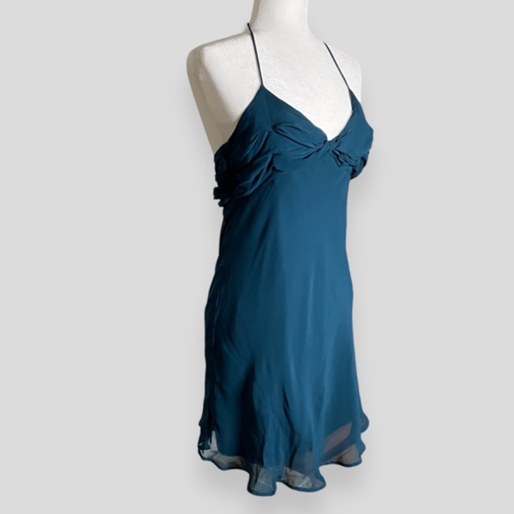 Anthropologie Mini Slip Dress Size 6 - Picture 3 of 7